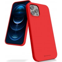  Maciņš Mercury Silicone Maciņš Samsung G991 S21 5G red 